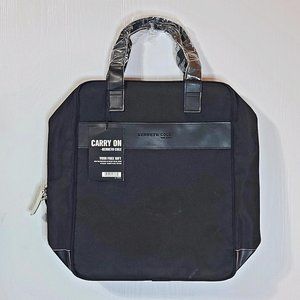 Kenneth Cole Carry One Tote Bag, Weekend, Toiletries, Black, Classic, Unisex
